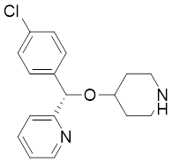 2-[(S)-(4-CHLOROPHENYL)(4-PIPERIDINYLOXY)METHYL]PYRIDINE