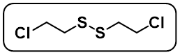 1,2-Bis(2-chloroethyl)disulfane