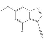 4-Bromo-6-methoxypyrazolo[1,5-a]pyridine-3-carbonitrile pictures