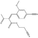 (Z)-2-cyanoethyl 2-(4-cyano-2-methoxybenzylidene)-3-oxobutanoate pictures