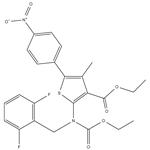 ethyl 2-((2,6-difluorobenzyl)(ethoxycarbonyl)amino)-4-methyl-5-(4-nitrophenyl)thiophene-3-carboxylate pictures