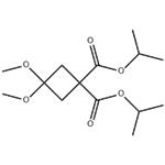 Diisopropyl 3,3-dimethoxycyclobutane-1,1-dicarboxylate pictures