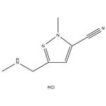 	1-methyl-3-((methylamino)methyl)-1H-pyrazole-5-carbonitrilehydrochloride pictures