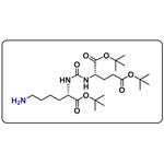 (S)-Di-tert-butyl 2-(3-((S)-6-amino-1-(tert-butoxy)-1-oxohexan-2-yl)ureido)pentanedioate