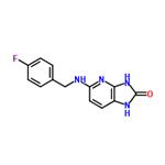 5-[(4-Fluorobenzyl)amino]-1,3-dihydro-2H-imidazo[4,5-b]pyridin-2-one pictures