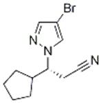 (R)-3-(4-broMo-1H-pyrazol-1-yl)-3-cyclopentylpropanenitrile pictures