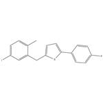 2-(4-Fluorophenyl)-5-[(5-iodo-2-methylphenyl)methyl]thiophene pictures