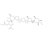 	Monensin, 16-deethyl-3-O-demethyl-16-methyl-3-O-(1-oxopropyl)-