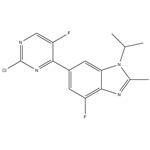 1H-BenziMidazole, 6-(2-chloro-5-fluoro-4-pyriMidinyl)-4-fluoro-2-Methyl-1-(1-Methylethyl)-