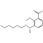 Ethanone, 1-[3-[(1S)-1-(hexyloxy)ethyl]-2-methoxyphenyl]-