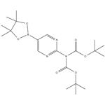 2-(N,N-BisBOC-Amino)pyrimidine-5-boronic acid, pinacol ester pictures