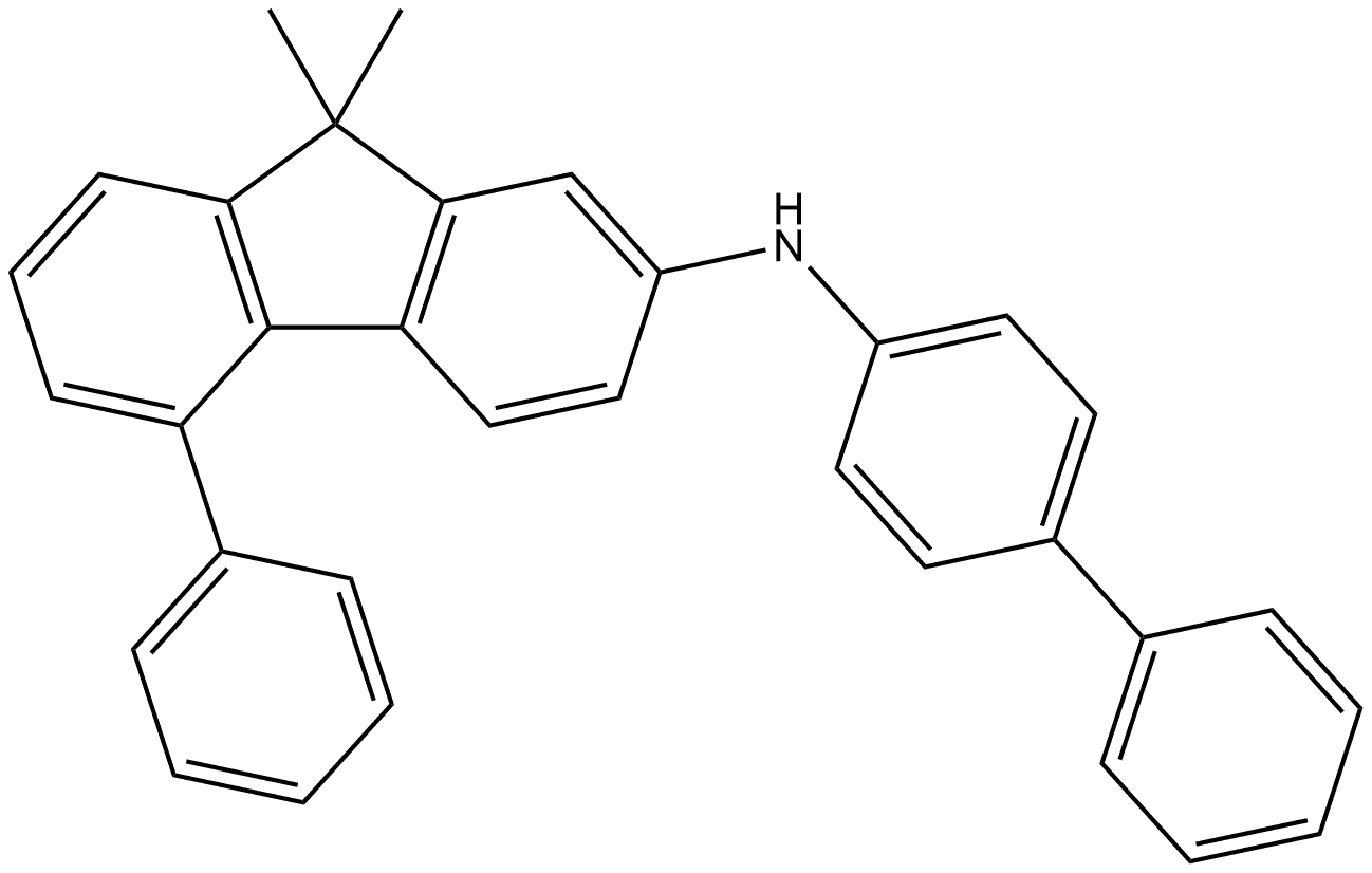 N-[1,1′-Biphenyl]-4-yl-9,9-dimethyl-5-phenyl-9H-fluoren-2-amine