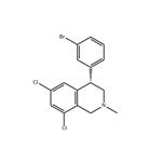 (S)- 4-(3-bromophenyl)-6,8-dichloro-1,2,3,4-tetrahydro-2-methyl-Isoquinoline pictures