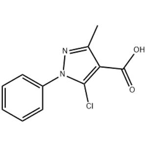 5-CHLORO-3-METHYL-1-PHENYL-1H-PYRAZOLE-4-CARBOXYLIC ACID