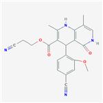 2-Cyanoethyl 4-(4-cyano-2-methoxyphenyl)-2,8-dimethyl-5-oxo-1,4,5,6-tetrahydro-1,6-naphthyridine-3-carboxylate