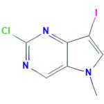 5H-Pyrrolo[3,2-d]pyrimidine, 2-chloro-7-iodo-5-methyl-