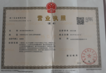 Business License Of EnterpriseLegal Person