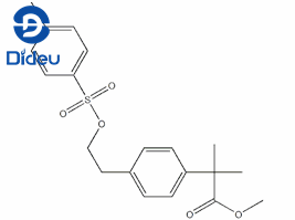methyl 2-methyl-2-(4-(2-(tosyloxy)ethyl)phenyl)propanoate