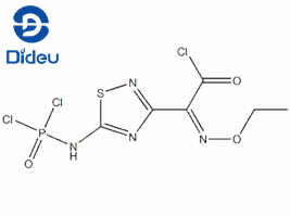 (Z)-5-[(Dichlorophosphinyl)aMino]-alpha-(ethoxyiMino)-1,2,4-thiadiazol-3-acetyl chloride  or  (alphaZ)-5-[(Dichlorophosphinyl)aMino]-alpha-(ethoxyiMino)-1,2,4-thiadiazol-3-acetyl chloride