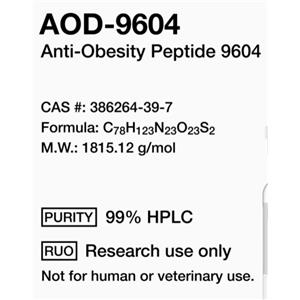 AOD9604(AOD 9604/AOD-9604) 5mg 10mg