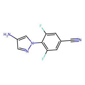 4-(4-amino-1H-pyrazol-1-yl)-3,5-difluorobenzonitrile
