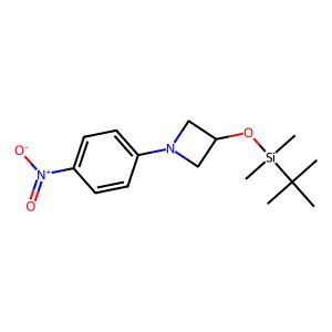 3-((tert-butyldimethylsilyl)oxy)-1-(4-nitrophenyl)azetidine
