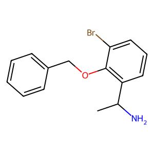 1-(2-(benzyloxy)-3-bromophenyl)ethan-1-amine