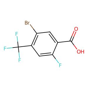 5-bromo-2-fluoro-4-(trifluoromethyl)benzoic acid
