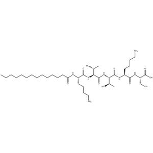 L-Serine, N2-(1-oxotetradecyl)-L-lysyl-L-threonyl-L-threonyl-L-lysyl-