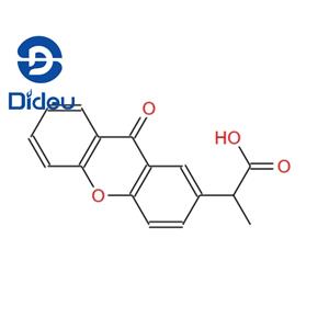 2-(9-Oxoxanthen-2-yl)propionic Acid