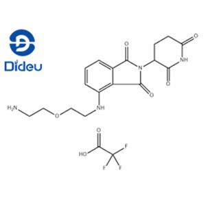 1H-ISOINDOLE-1,3(2H)-DIONE, 4-[[2-(2-AMINOETHOXY)ETHYL]AMINO]-2-(2,6-DIOXO-3-PIPERIDINYL)-, 2,2,2-TR