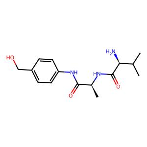 (S)-2-amino-N-((S)-1-((4-(hydroxymethyl)phenyl)amino)-1-oxopropan-2-yl)-3-methylbutanamide