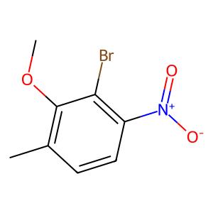 2-bromo-3-methoxy-4-methyl-1-nitrobenzene