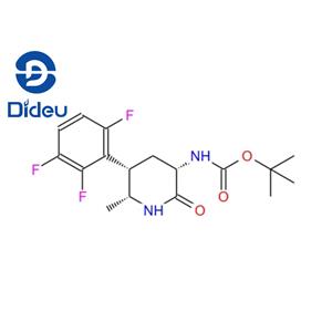 tert-butyl ((3S,5S,6R)-6-methyl-2-oxo-5-(2,3,6-trifluorophenyl)piperidin-3-yl)carbamate