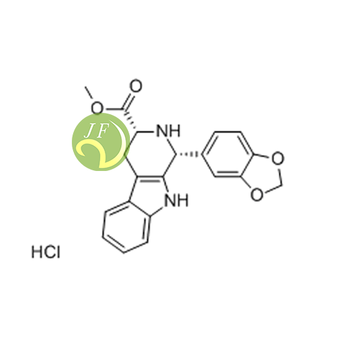 (1R,3R)-Methyl 1-(benzo[d][1,3]dioxol-5-yl)-2,3,4,9-tetrahydro-1H-pyrido[3,4-b]indole-3-carboxylate hydrochloride
