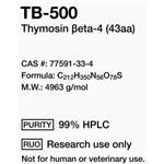 TB500(Thymosin B4 AceTate) 5MG 10MG