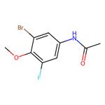 N-(3-bromo-5-fluoro-4-methoxyphenyl)acetamide