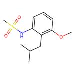 N-(2-isobutyl-3-methoxyphenyl)methanesulfonamide