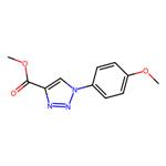 methyl 1-(4-methoxyphenyl)-1H-1,2,3-triazole-4-carboxylate