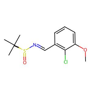 (S,E)-N-(2-chloro-3-methoxybenzylidene)-2-methylpropane-2-sulfinamide