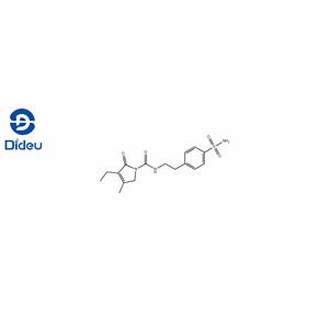 4-[2-[(3-Ethyl-4-methyl-2-oxo-3-pyrrolin-1-yl)carboxamido]ethyl]benzenesulfonamide
