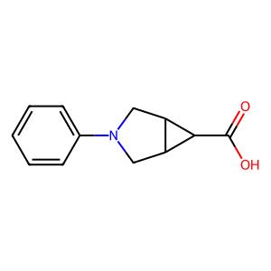 1,5-dihydrogenio-3-phenyl-3-azabicyclo[3.1.0]hexane-6-carboxylic acid