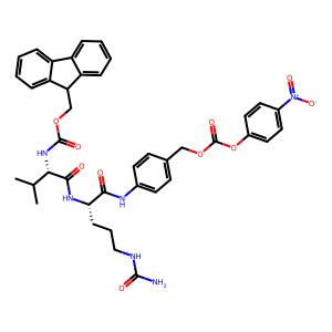 (4-[(2S)-5-(carbamoylamino)-2-[(2S)-2-({[(9H-fluoren-9-yl)methoxy]carbonyl}amino)-3-methylbutanamido]pentanamido]phenyl)methyl 4-nitrophenyl carbonate