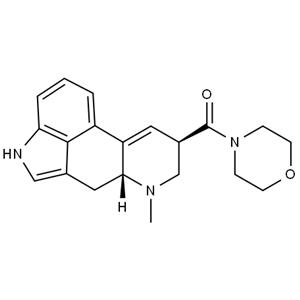 9,10-Didehydro-6-methylergoline-8β-carboxylic acid morpholino ester