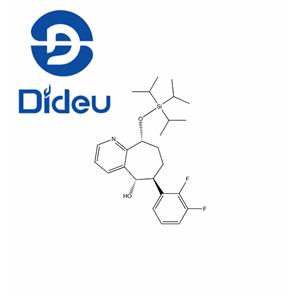 (5S,6S,9R)-6-(2,3-difluorophenyl)-9-tri(propan-2-yl)silyloxy-6,7,8,9-tetrahydro-5H-cyclohepta[b]pyridin-5-ol