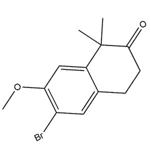 6-bromo-7-methoxy-1,1-dimethyl-3,4-dihydronaphthalen-2(1H)-one