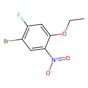 1-bromo-4-ethoxy-2-fluoro-5-nitrobenzene