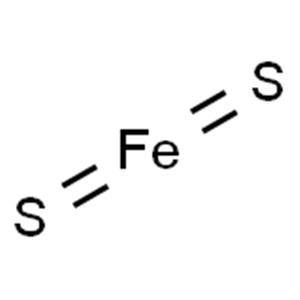 Iron(II) disulfide (isometric)