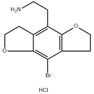 1-(8-Bromo-2,3,6,7-tetrahydrobenzodifuran-4-yl)-2-aminoethane hydrochloride