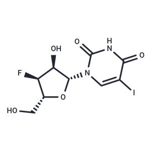 5-Iodo-3'-deoxy-3'-fluorouridine